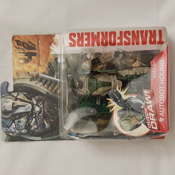 Transformers Age of Extinction Quick Draw Autobot HOUND, SEALED w Box Damage - Picture 3 of 15